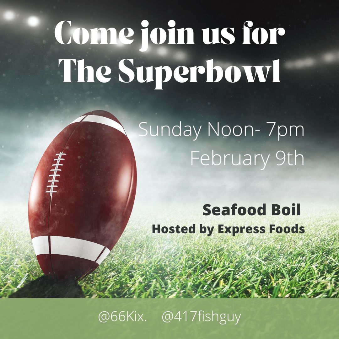 Super Bowl & Seafood!!! \ud83e\udd24\ud83e\udd24