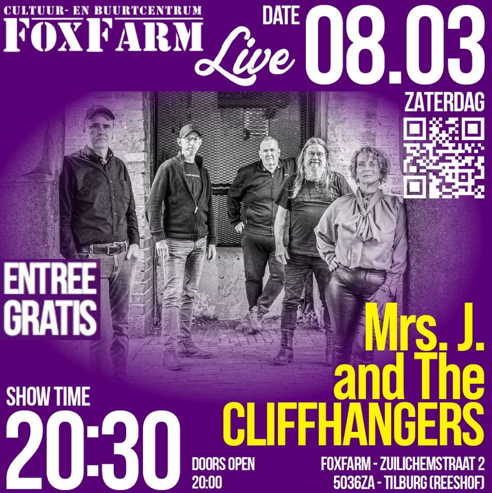 Mrs. J. & The Cliffhangers @ FoxFarm Live!