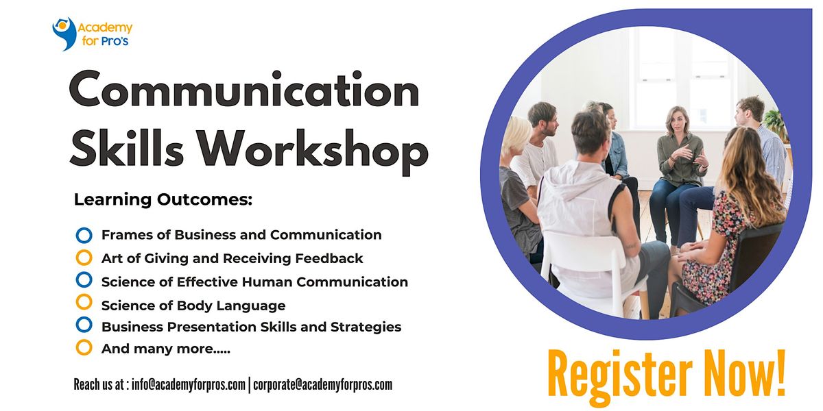 Communication Skills 1 Day Workshop in Tyler, TX
