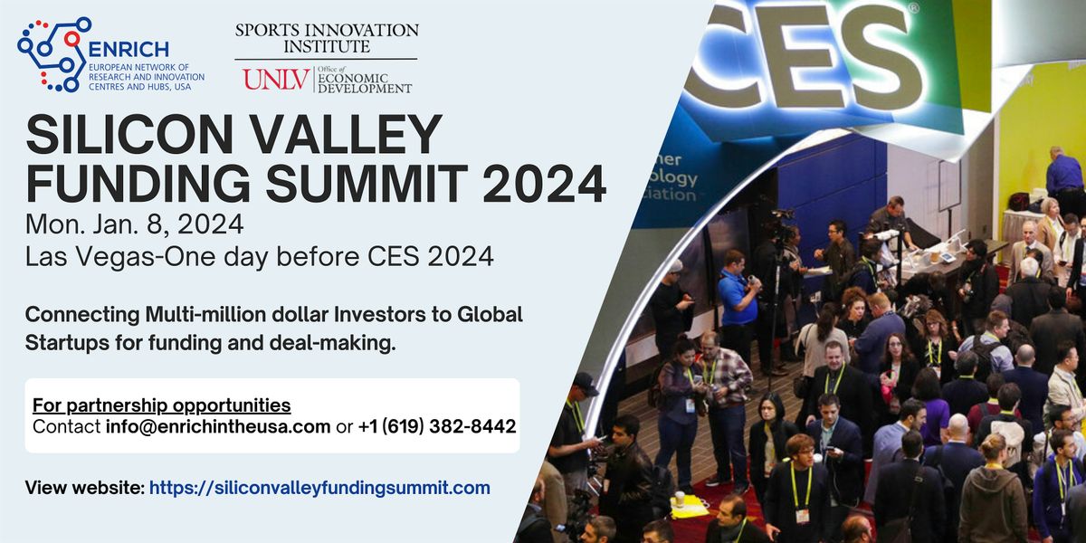 Silicon Valley Funding Summit 2025 for Tech and AI global startups