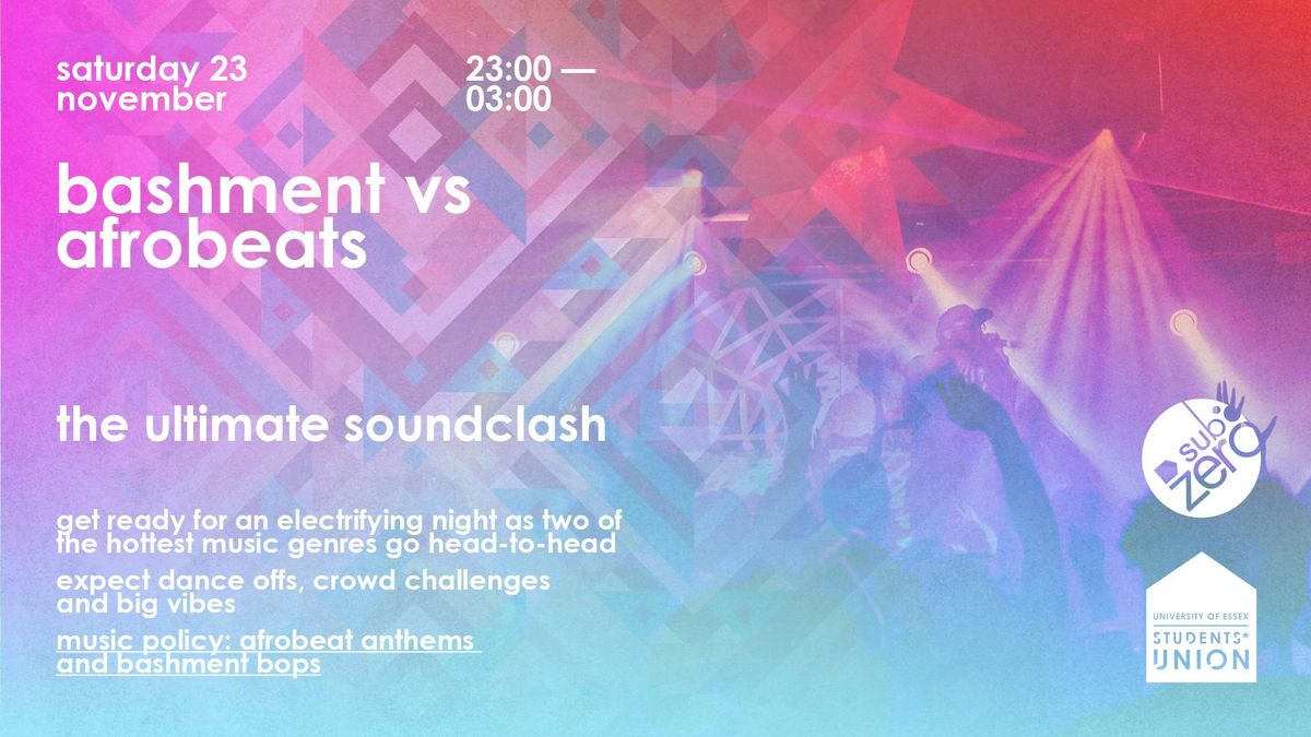 Bashment Vs Afrobeat's 