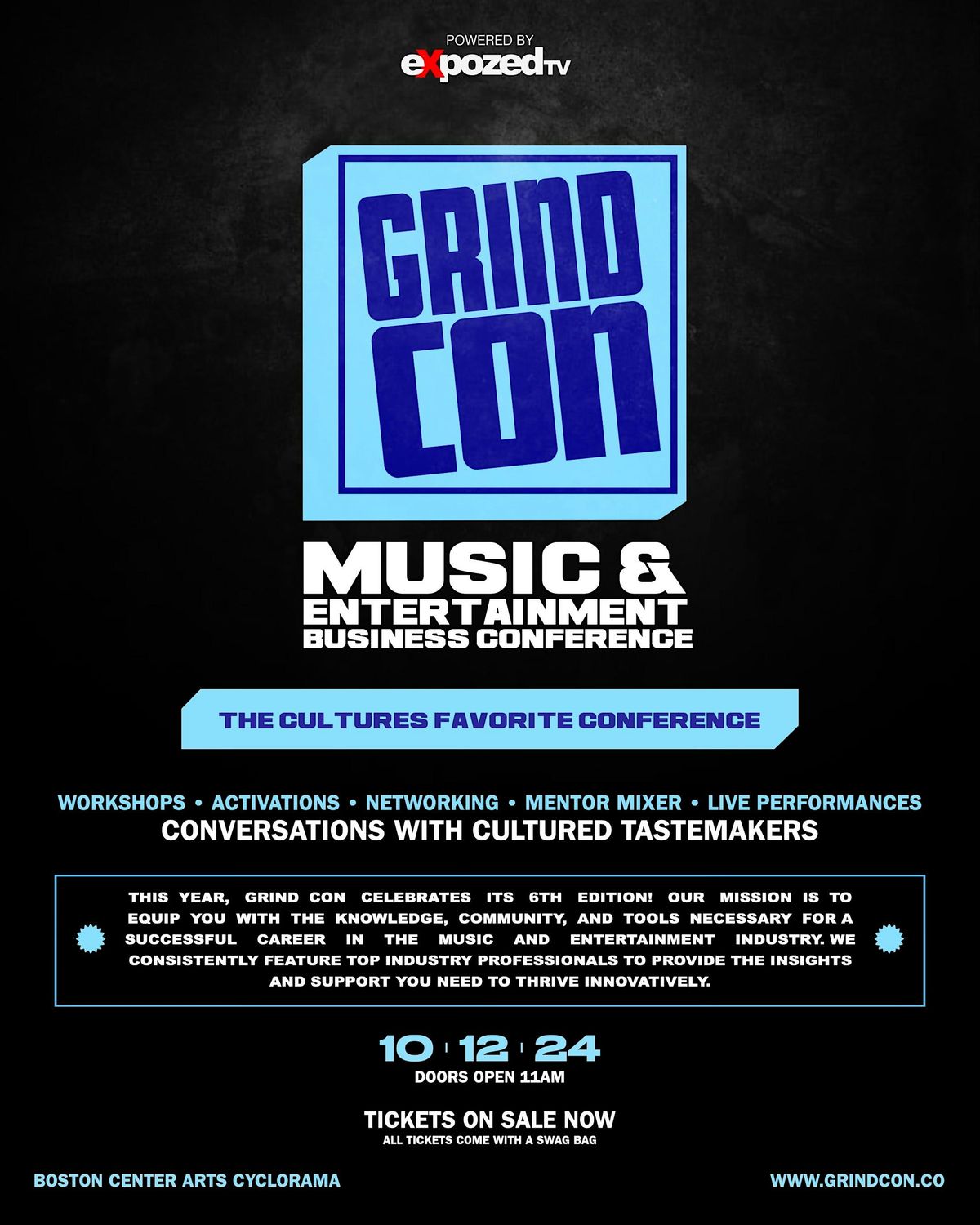 GRIND CON  Boston's Premier Music and Entertainment Business Conference