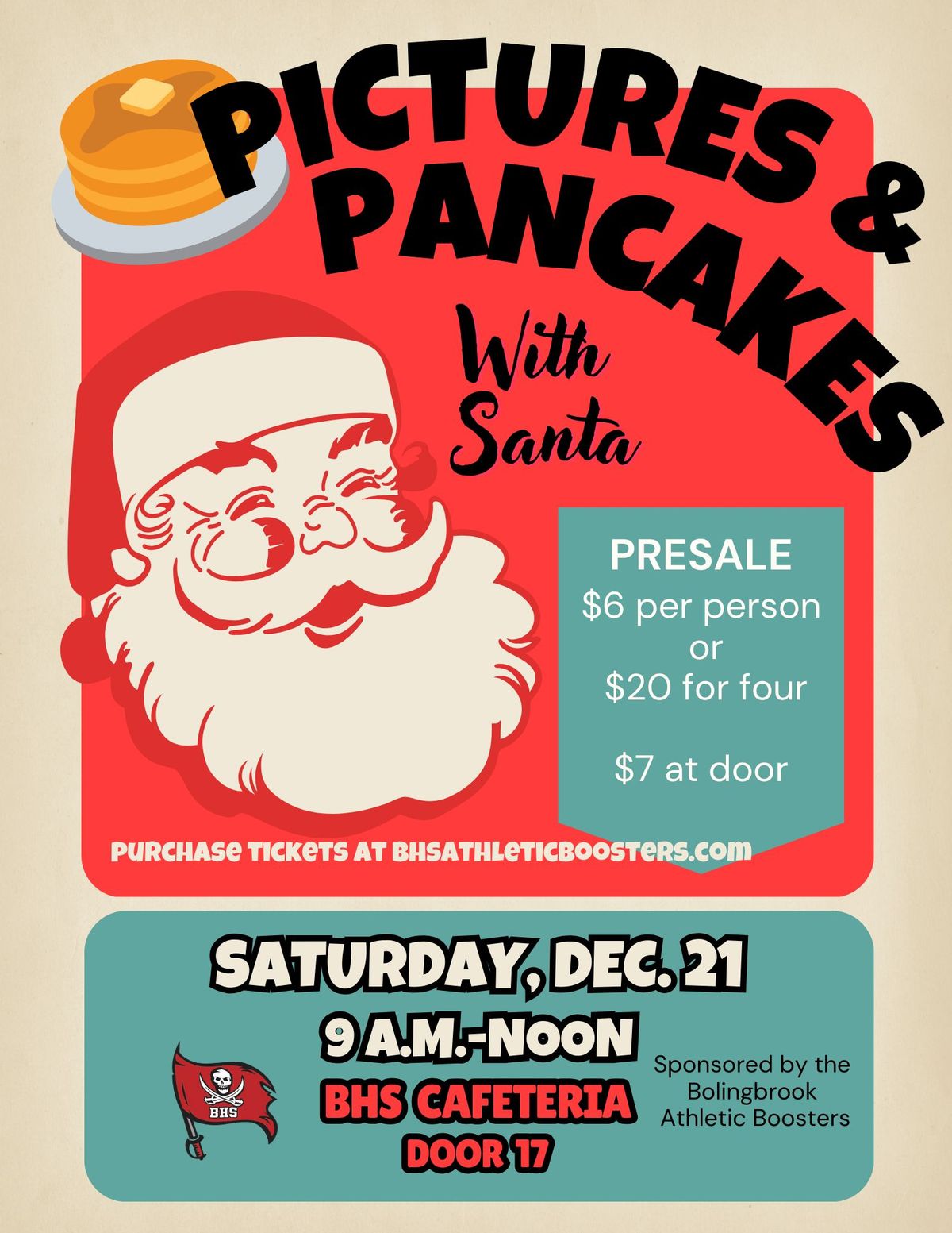 Pictures & Pancakes with Santa