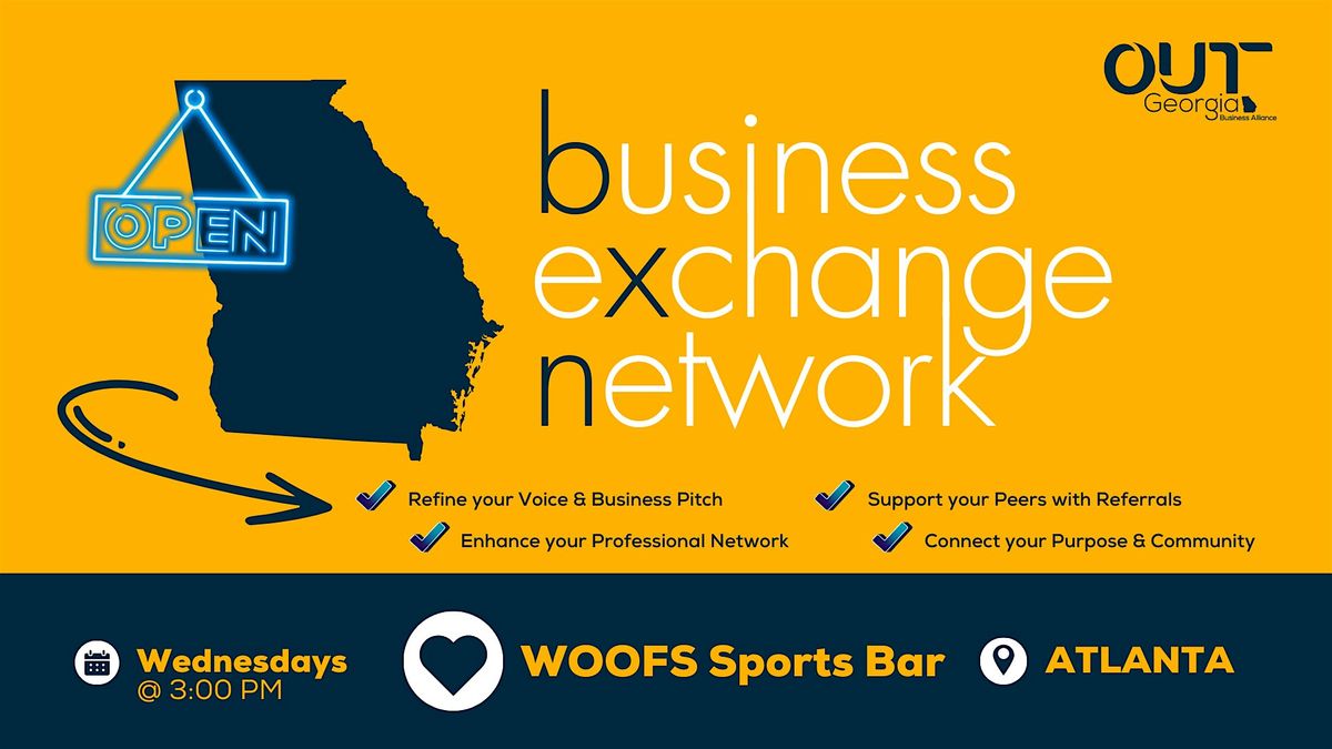 Business eXchange Network (BXN): Wednesdays @ Woof's