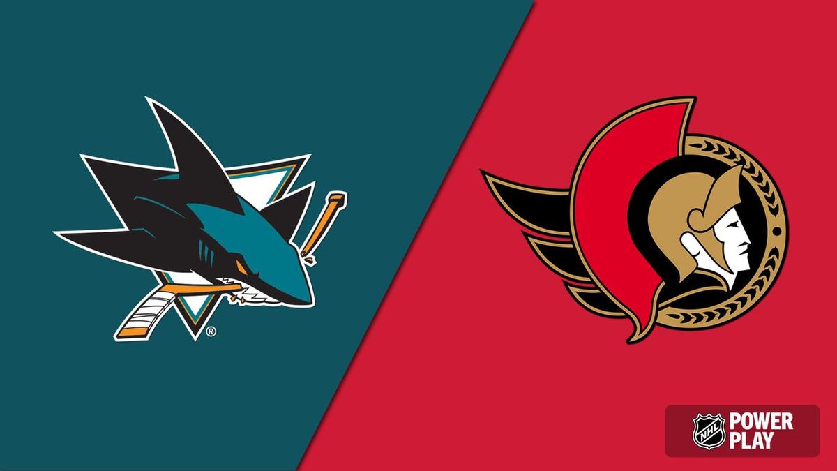 San Jose Sharks at Ottawa Senators