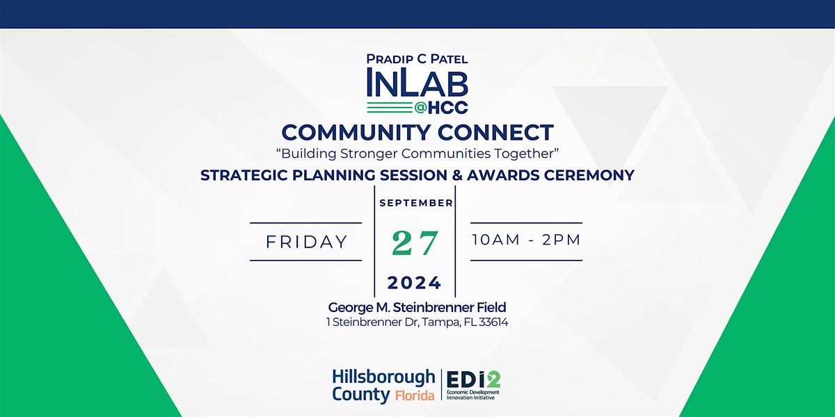 Community Connect Strategic Planning Session & Awards Ceremony