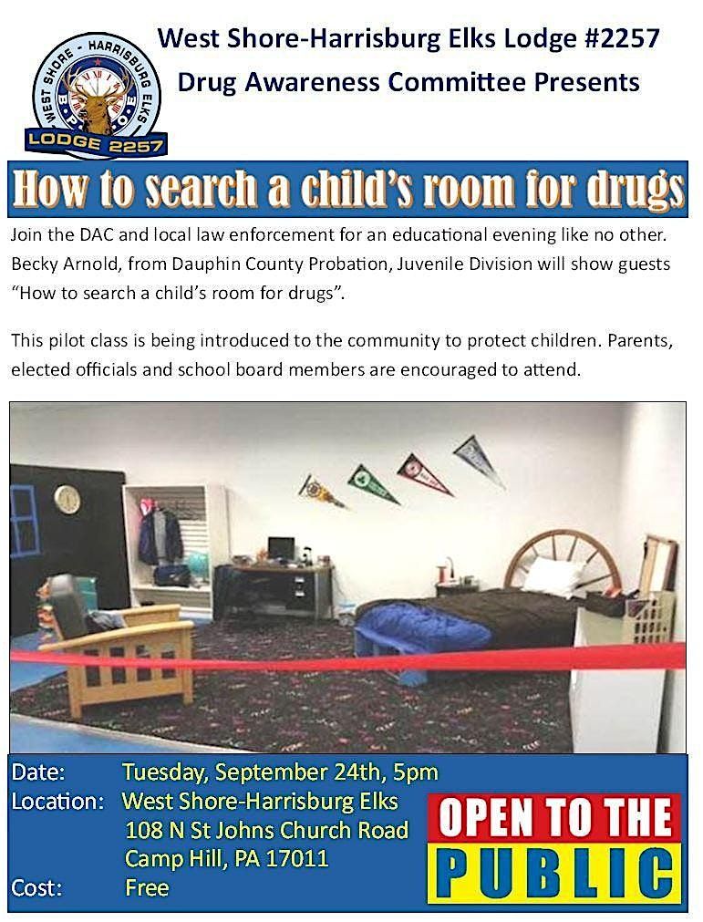 How to search your child's room for drugs