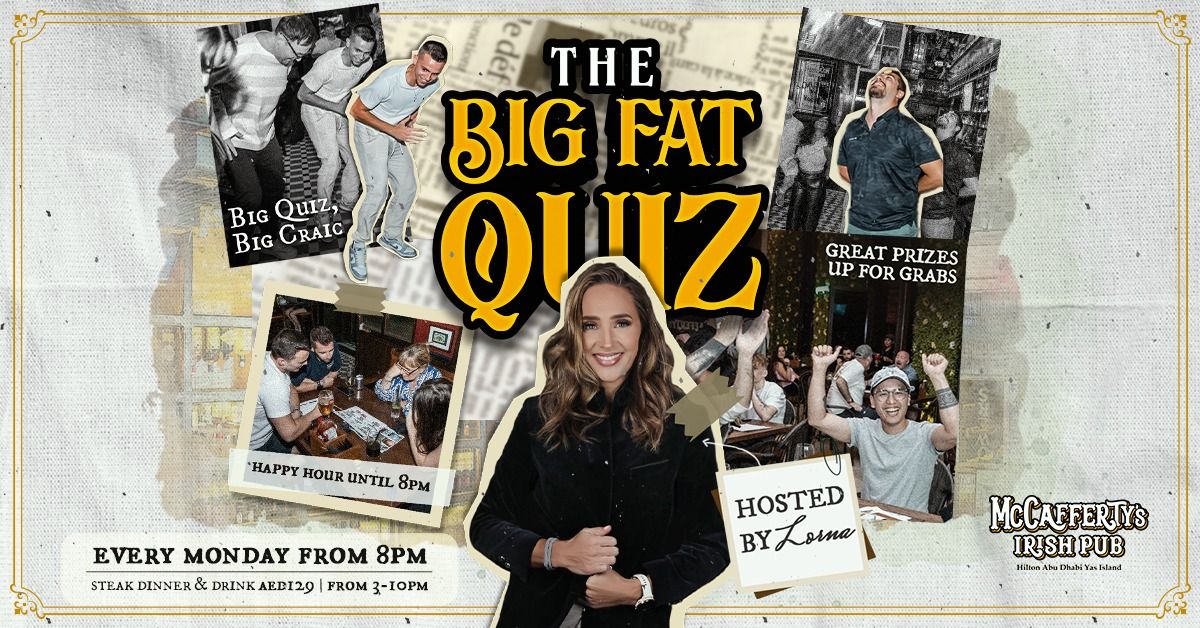 The Big Fat Quiz