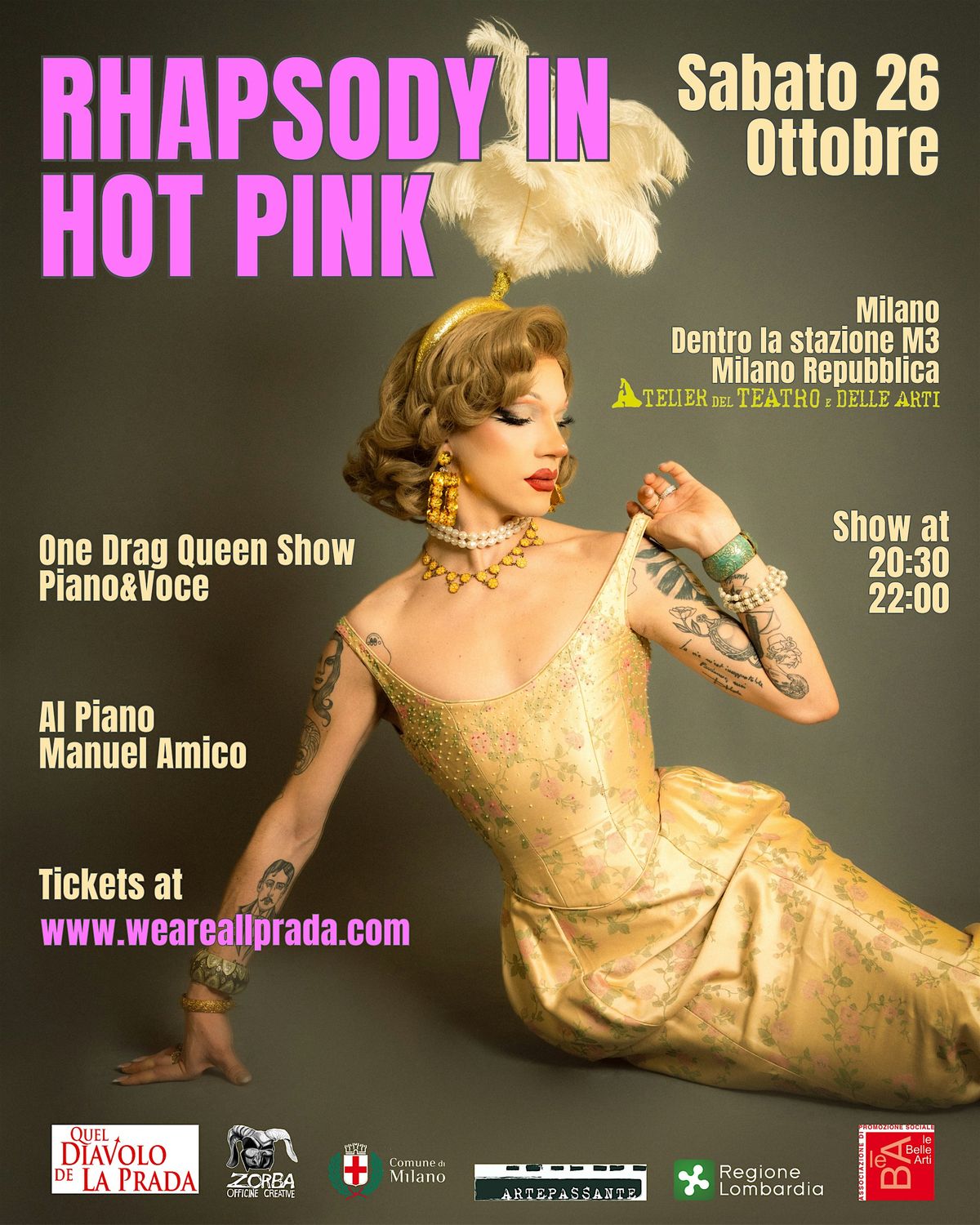 Quel Diavolo de La Prada in Rhapsody in Hot Pink