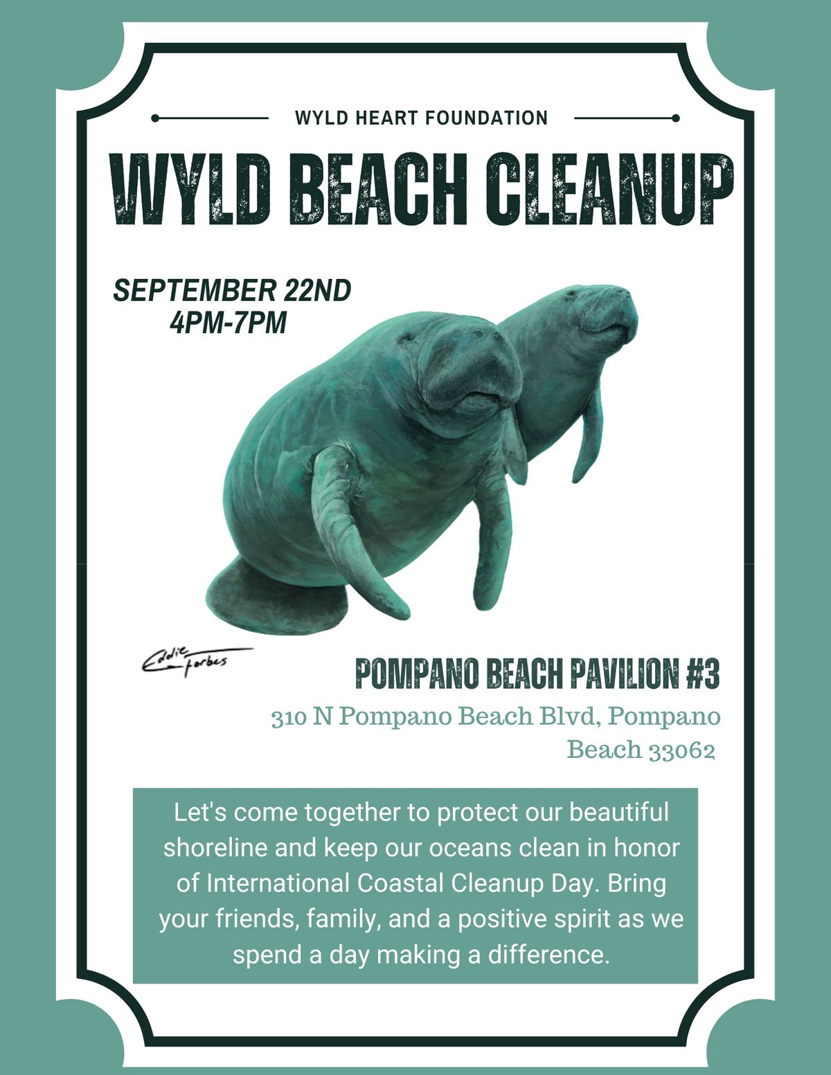 Wyld Beach Cleanup 