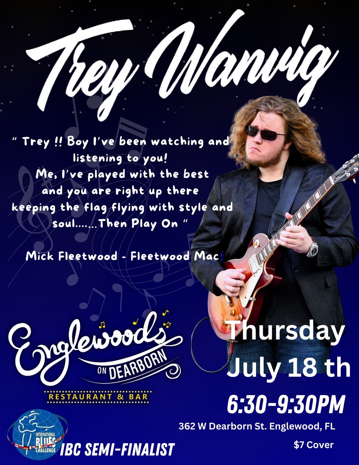Trey Wanvig Live @ Englewoods on Dearborn