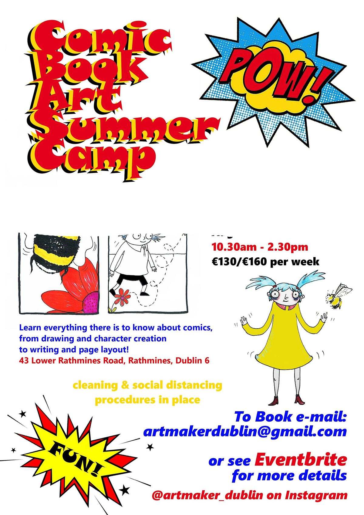 Comic Book Art Summer Camp