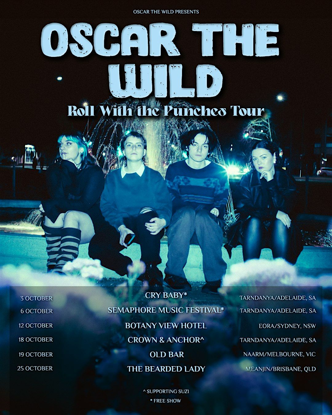 Oscar the Wild - Roll With The Punches Tour