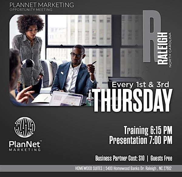 Become A Travel Business Owner - Raleigh, NC  3rd Thursday (C. Jones,  MD)