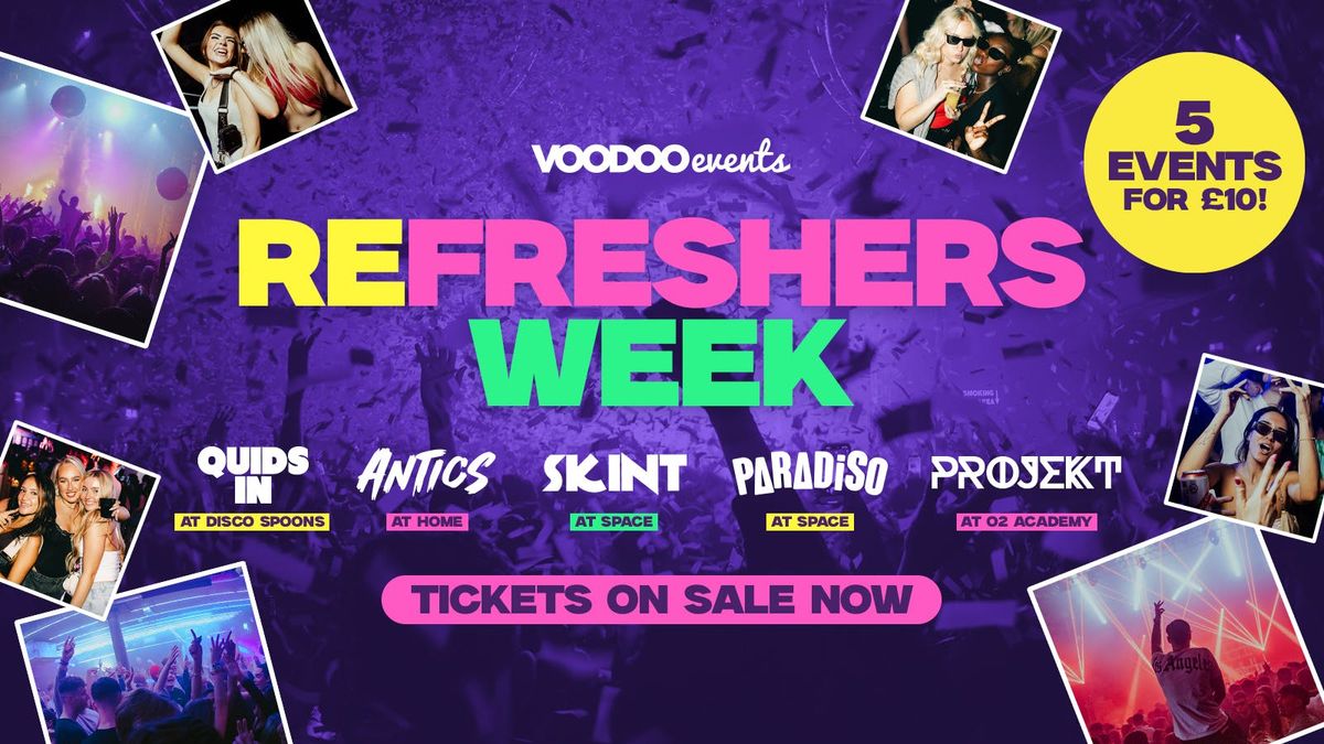 Refreshers Week Ticket