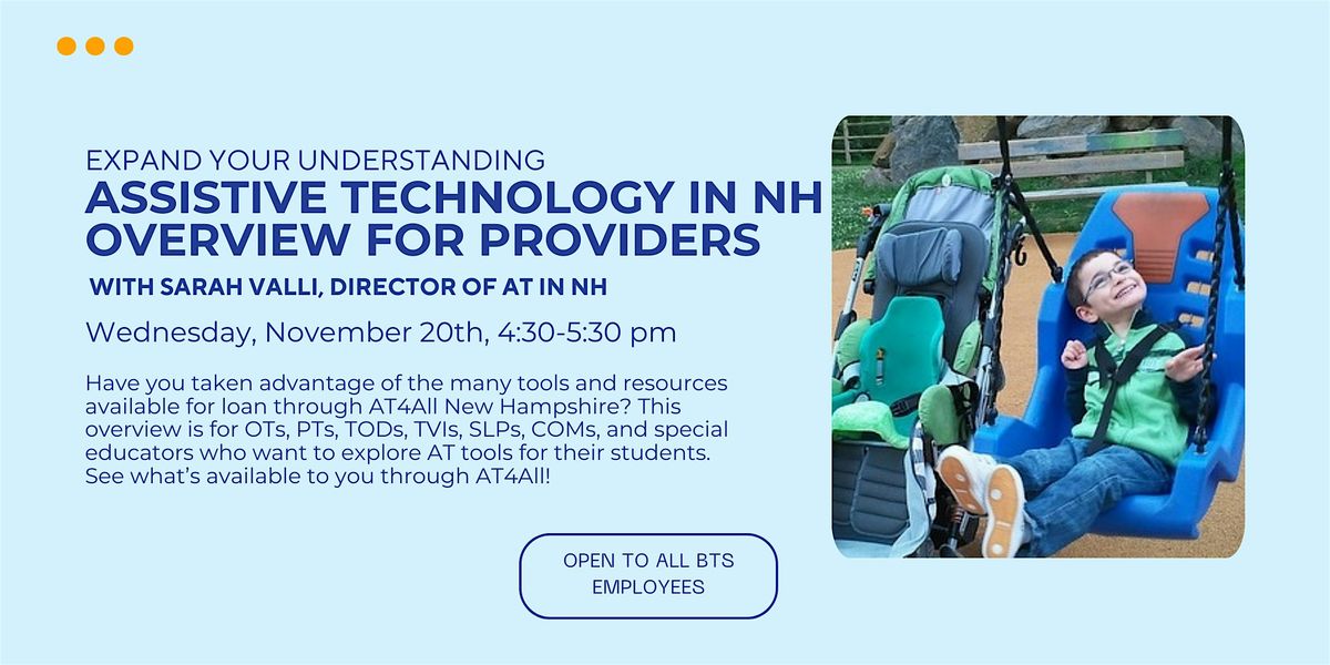 Assistive Technology in NH Overview