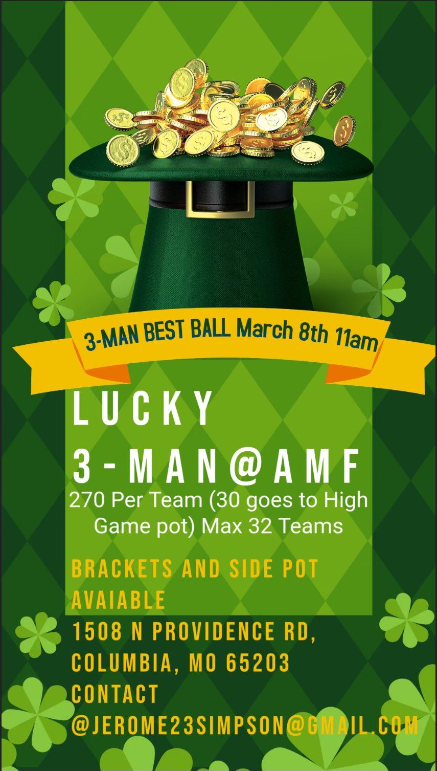 Lucky 3- Man(Best Ball) @AMF 