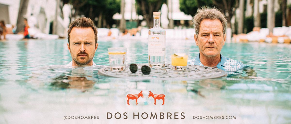 Dos Hombres Mezcal Bottle Signing + VIP Happy Hour with Star, Aaron Paul