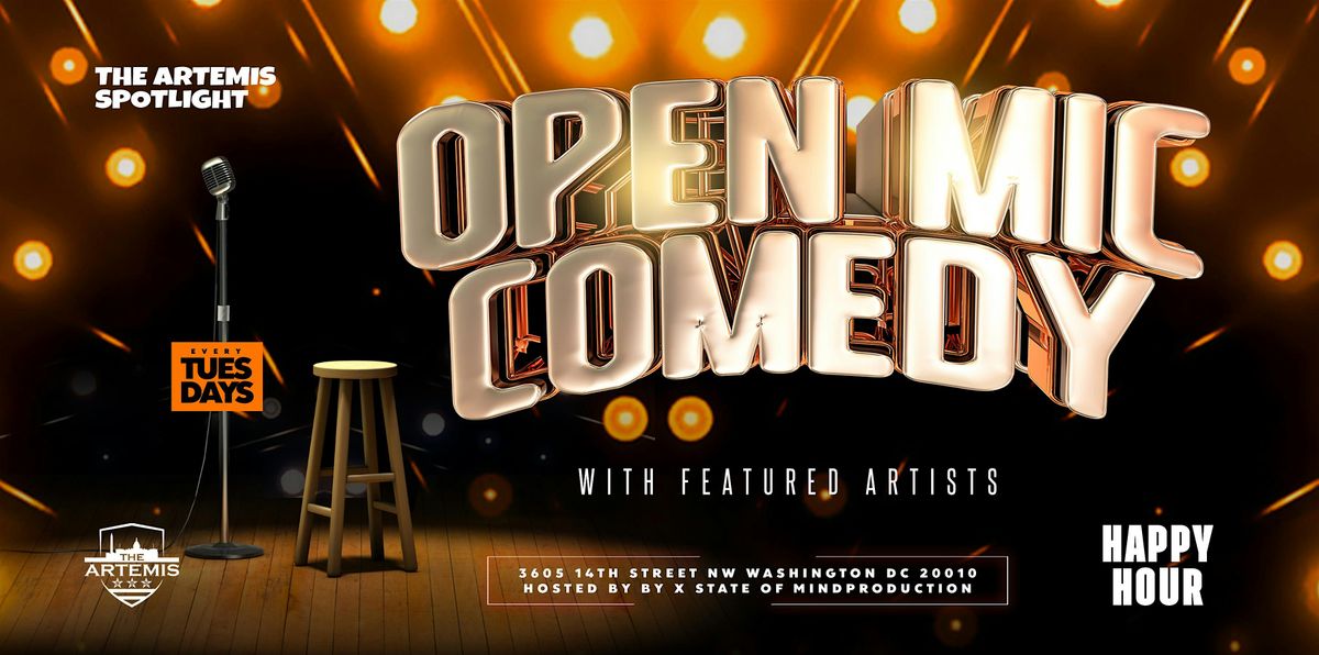 The Artemis Spotlight - Open Mic Comedy - FREE