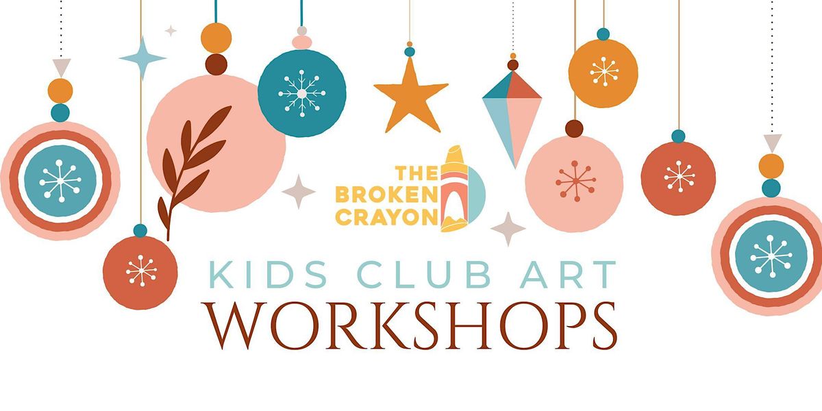 Holiday Kids Club Workshops: Markers Tables