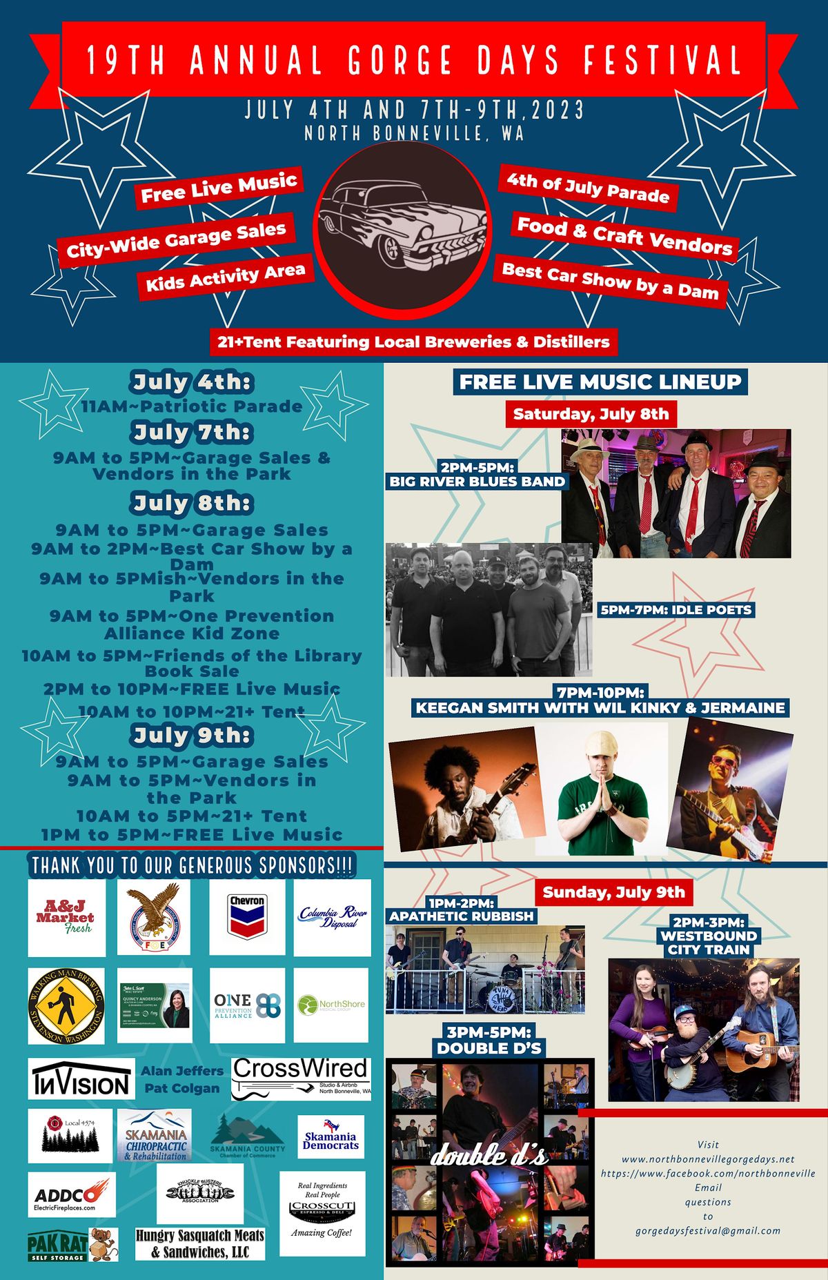 19th Annual Gorge Days Festival