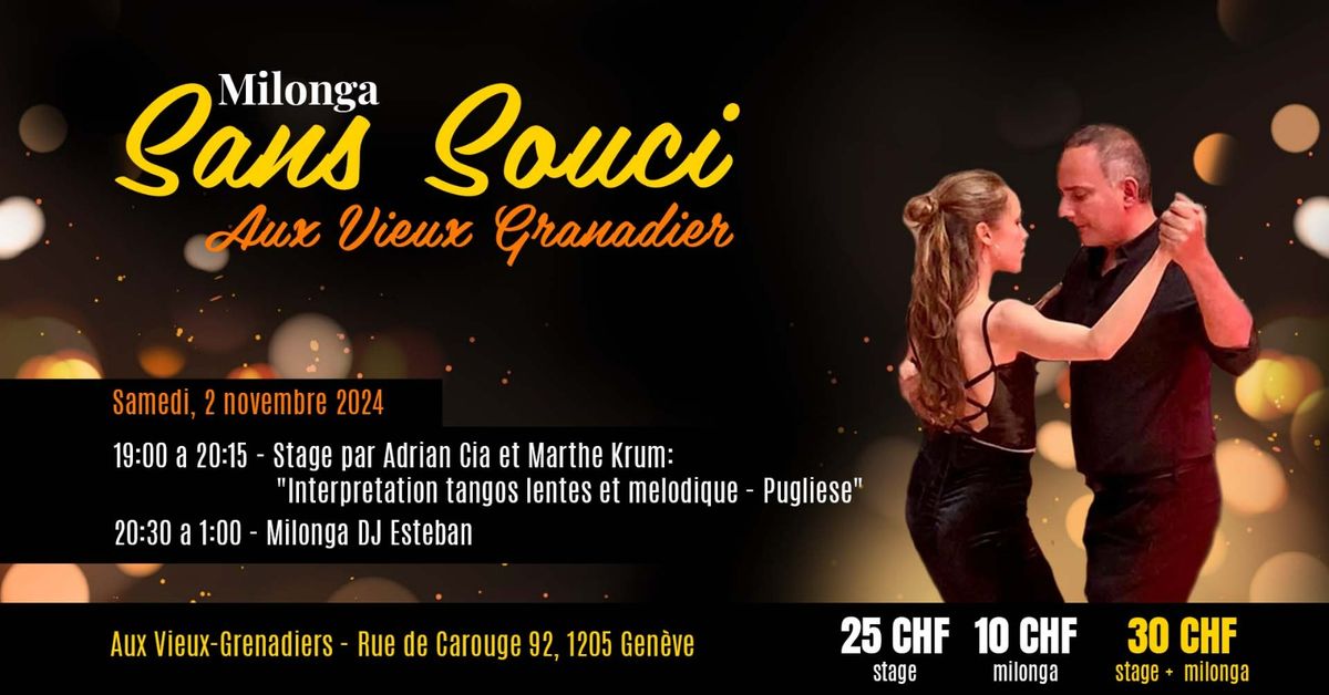 Milonga Sans Souci - Aux Vieux-Grenadiers