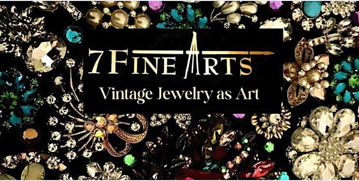 Unique Vintage Jewelry: Art on Canvas