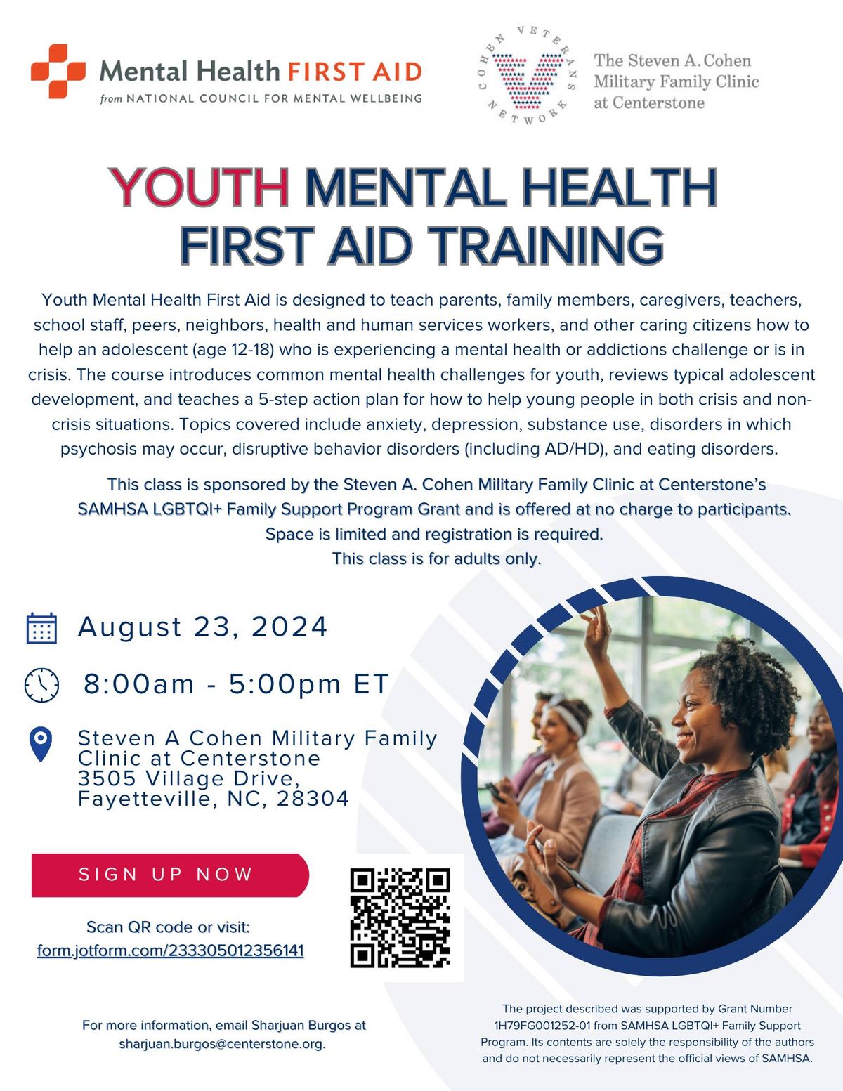 Youth Mental Health First Aid Training