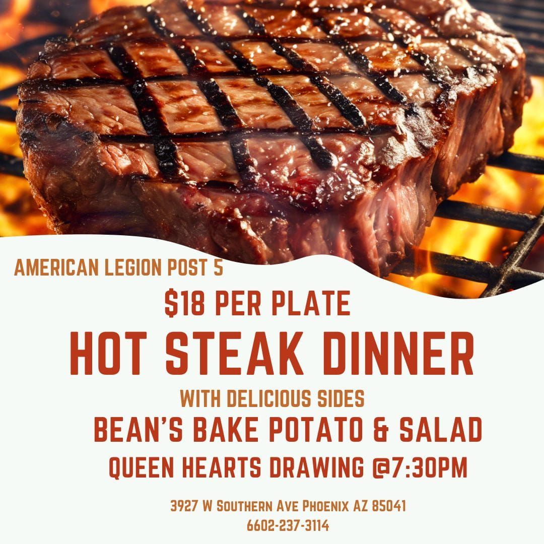 AL Post 5 Steak Dinner