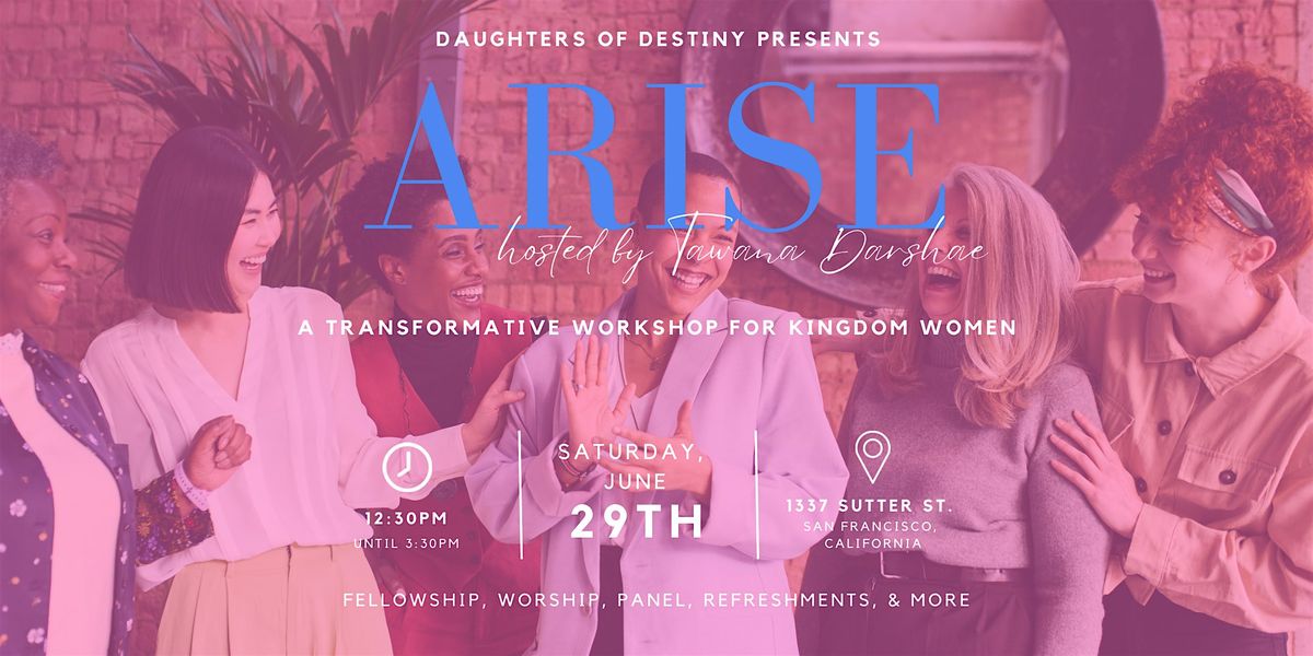 ARISE: women\u2019s workshop experience