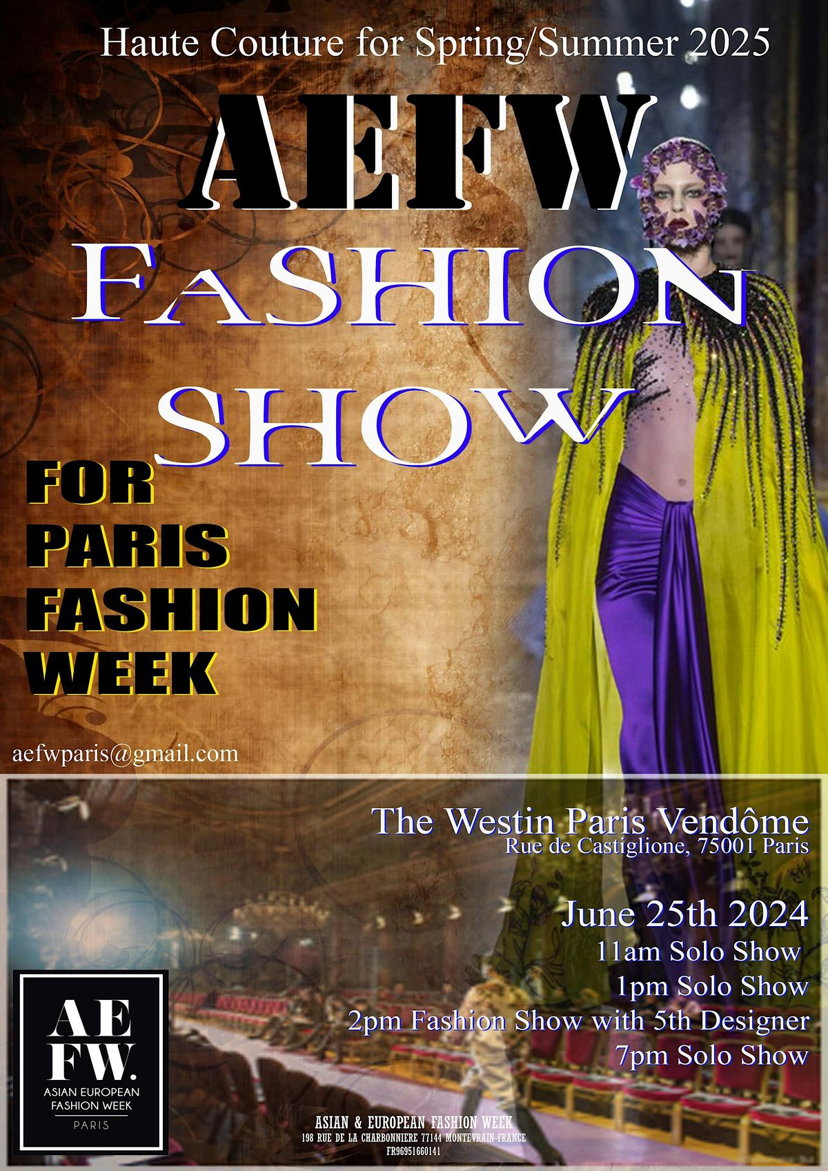 AEFW FASHION SHOW Haute Couture for Spring\/Summer 2025