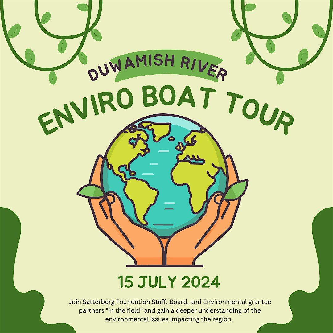 Duwamish River Enviro Boat Tour w\/ Satterberg Partners
