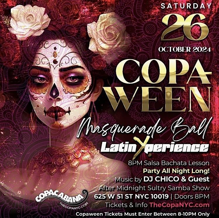 Copaween Masquerade Ball at the Copacabana Halloween party 2024