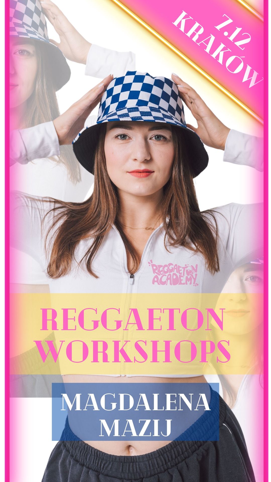 KRAK\u00d3W: REGGAETON WORKSHOPS z Magdalen\u0105 Mazij - 7.12