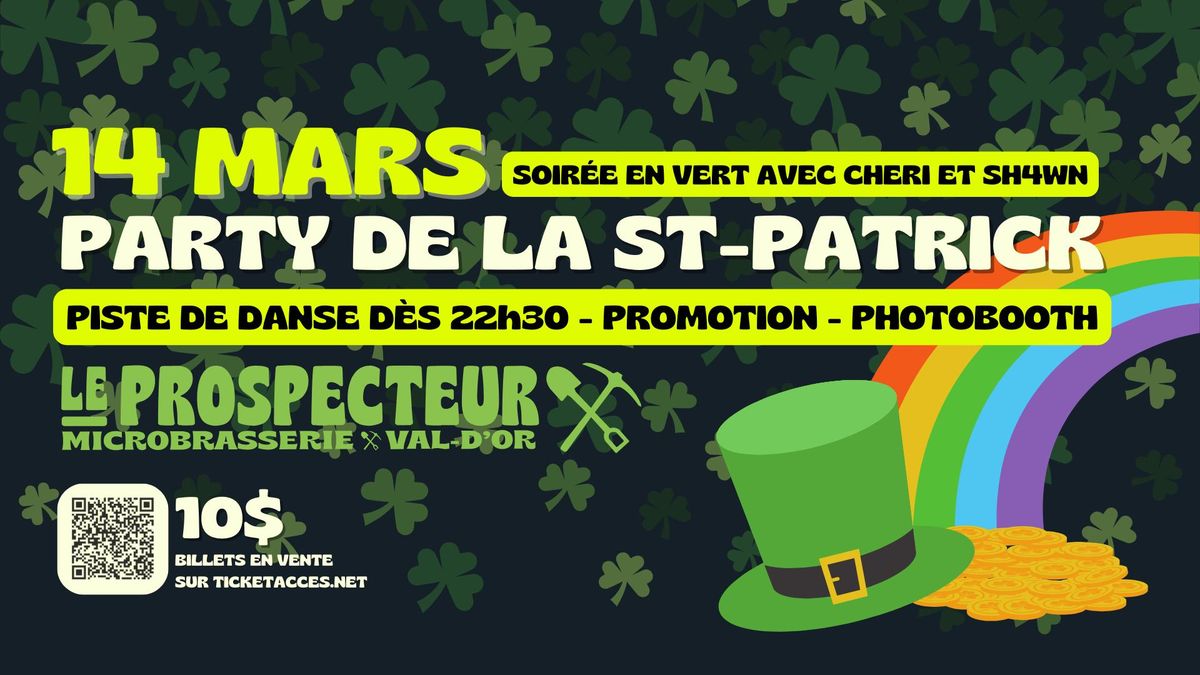 PARTY DE LA ST-PATRICK \ud83c\udf40\u2692