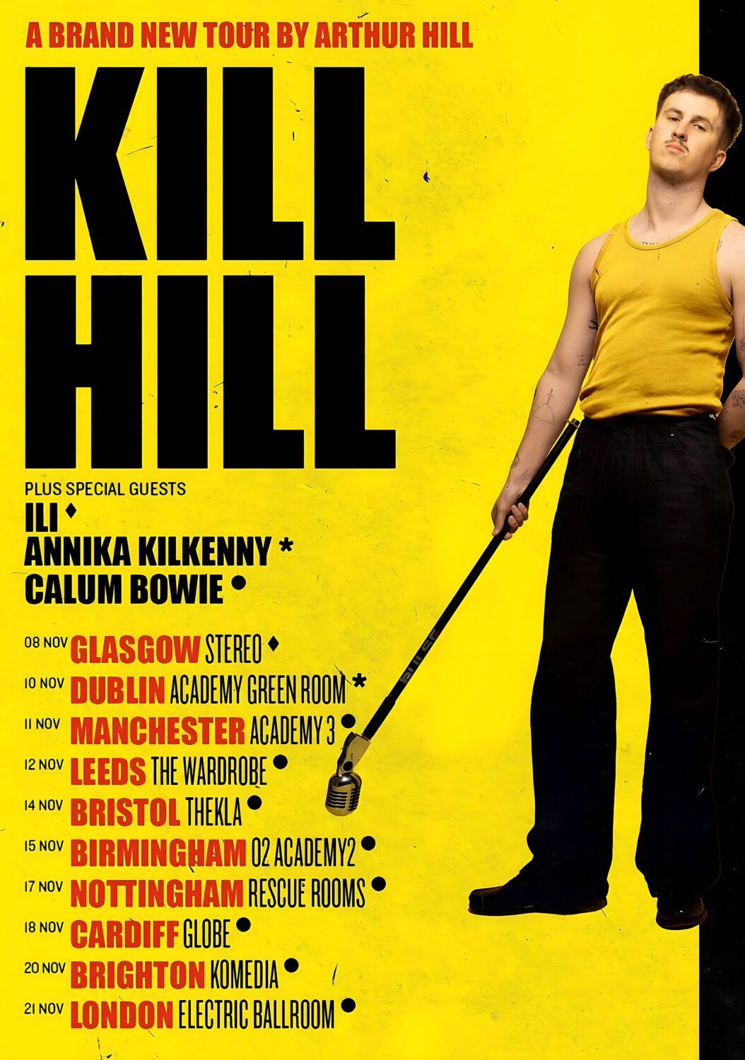 Arthur Hill London Tickets