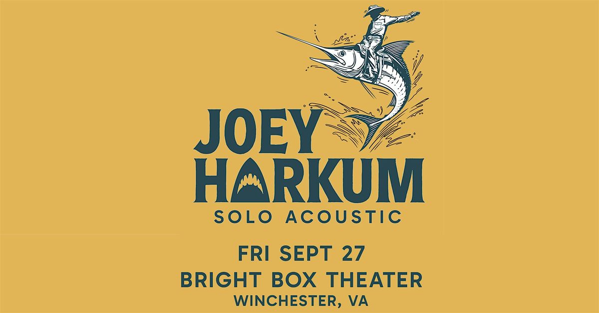 Joey Harkum (Solo) LIVE at Bright Box