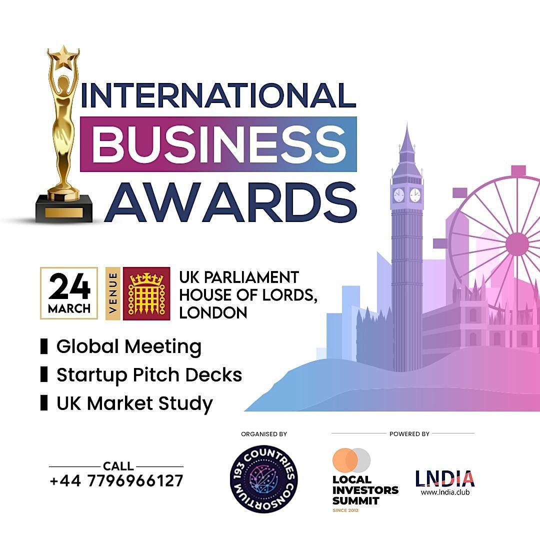 UK Investors Summit 2023 & International Business Awards, House of