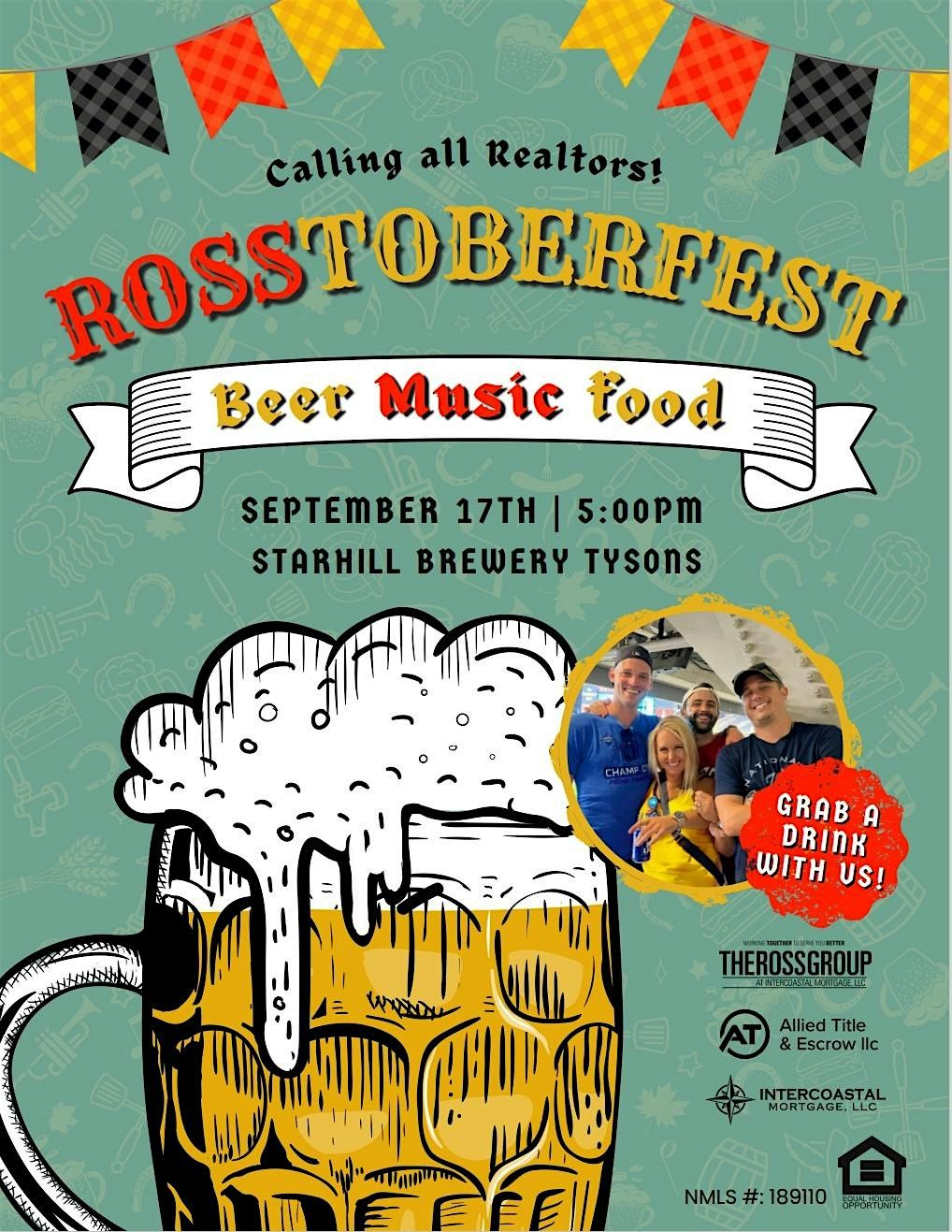 Calling all Realtors: Ross-toberfest Happy Hour with the Ross Group & Allied Title