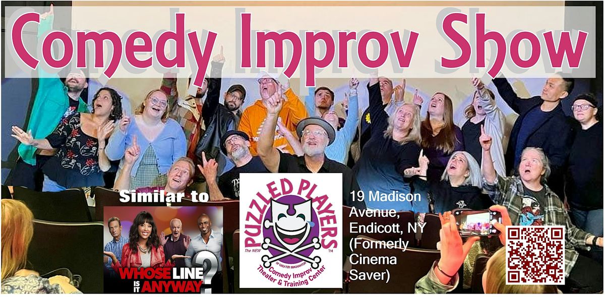 Comedy Improv Show with the NEW Puzzled Players of Greater Binghamton