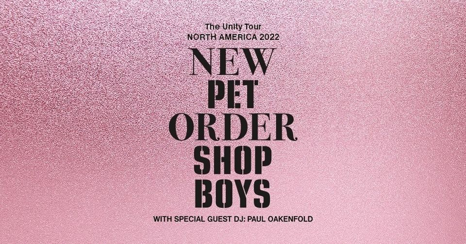 New Order & Pet Shop Boys - The Unity Tour in Toronto