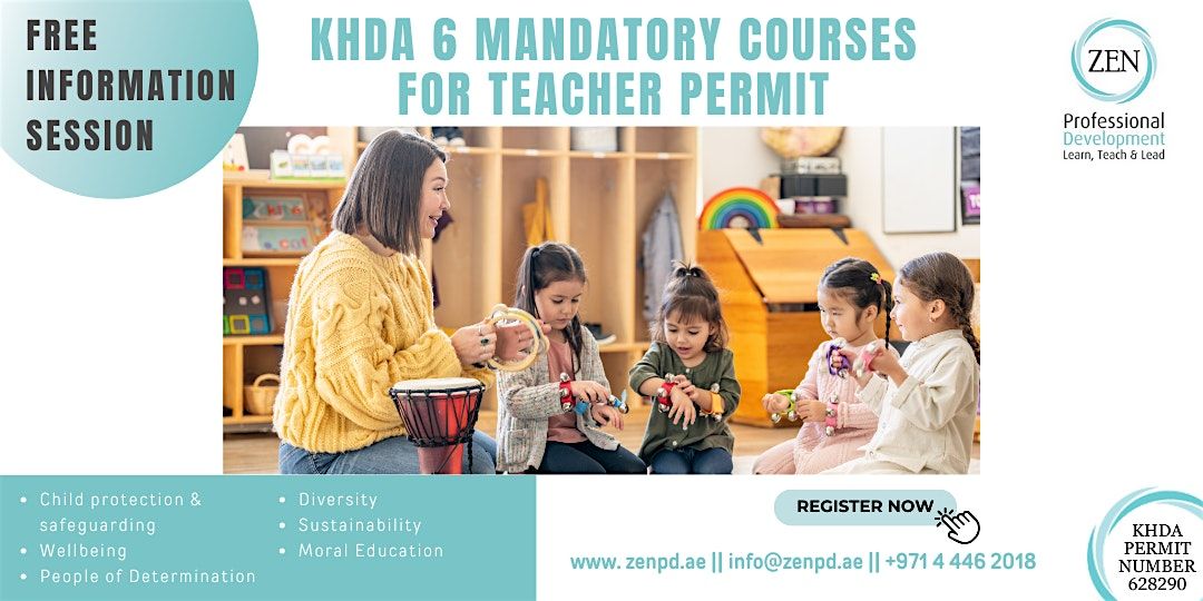 KHDA 6 Mandatory Courses Information Session