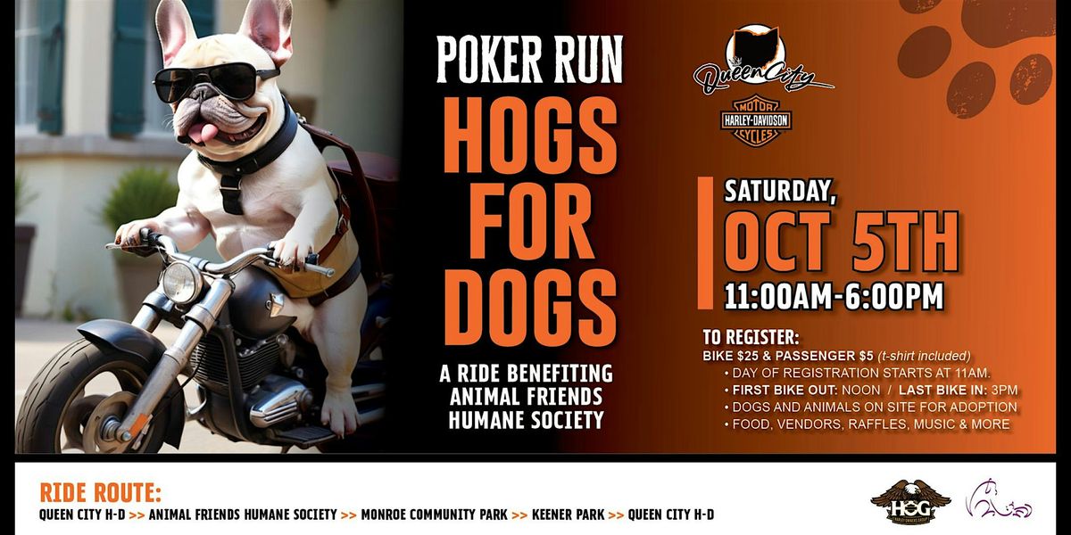 Hogs for Dogs Ride