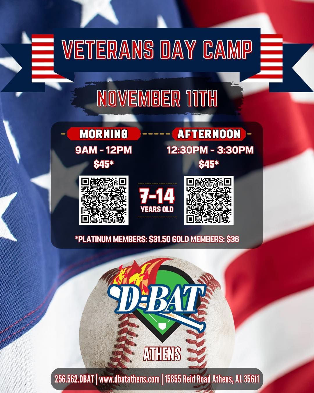 Veterans Day Camp