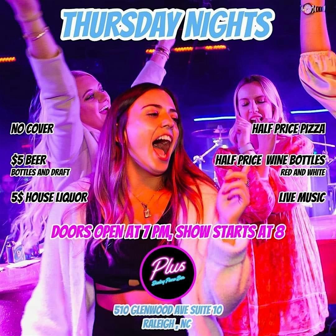 Dueling Pianos - Special Thursday show