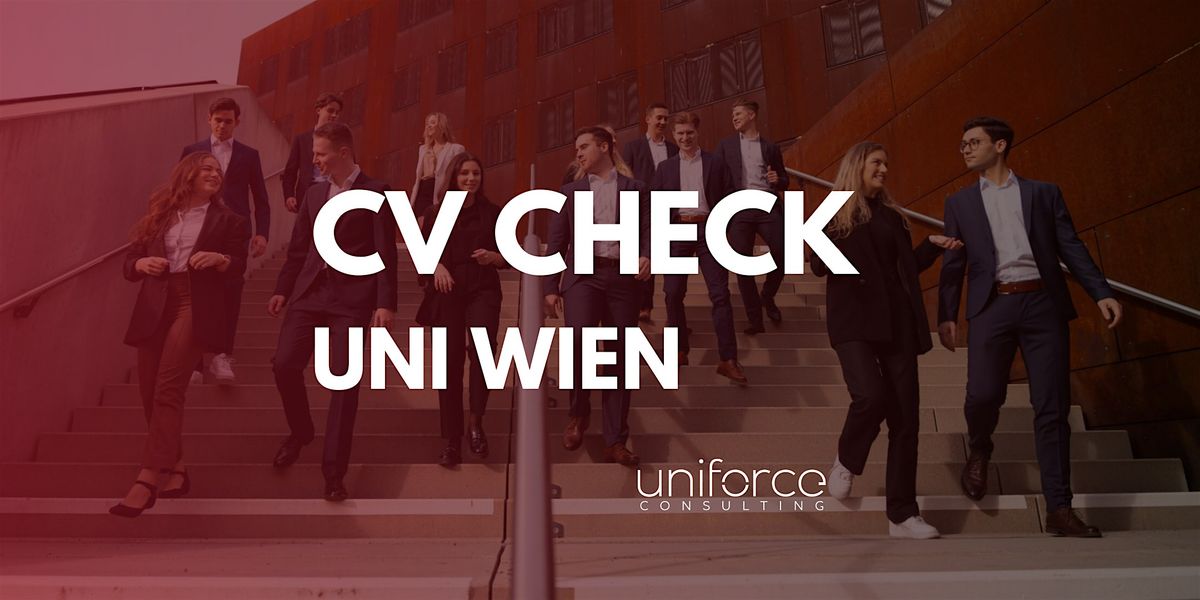 CV Check @ Uni Wien | Wien