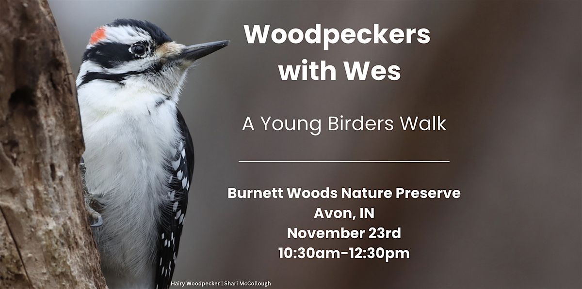 Woodpeckers with Wes: Young Birders Walk