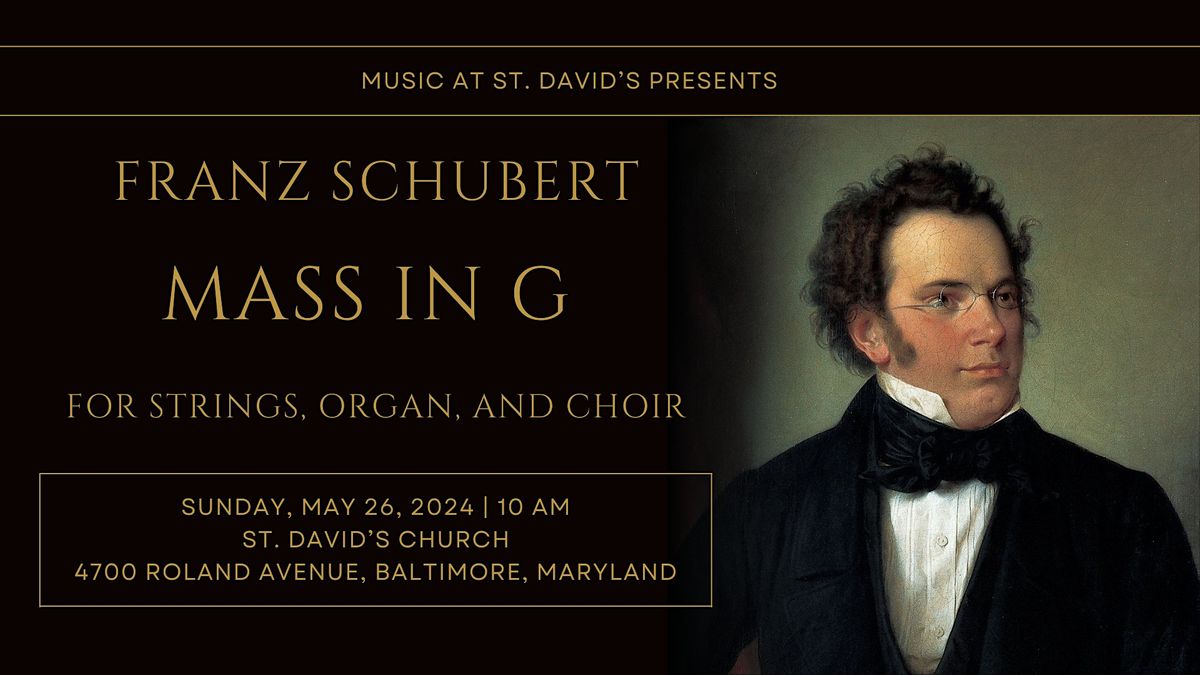 Schubert's Mass in G