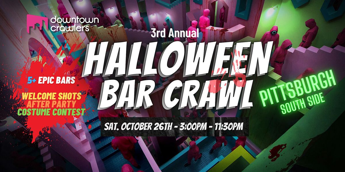 Halloween Bar Crawl 10\/26 - Pittsburgh (South Side)