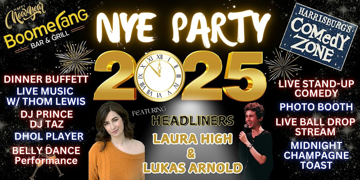 NYE Party with Lukas Arnold and Laura High - SPECIAL EVENT